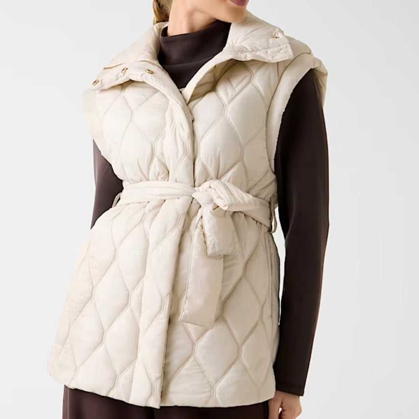 GUESS GILET CON CAPPUCCIO
