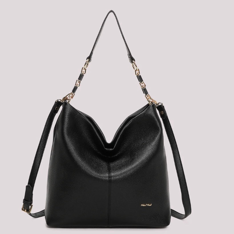 Mimì-Muà BORSA A SPALLA CON CATENA SUL MANICO