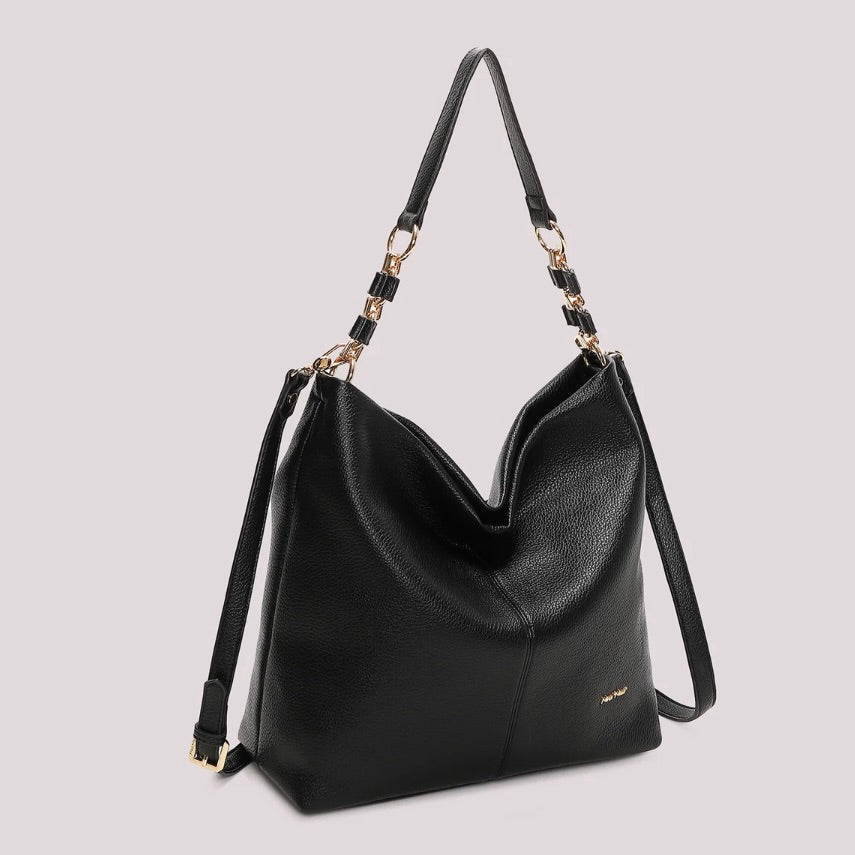 Mimì-Muà BORSA A SPALLA CON CATENA SUL MANICO