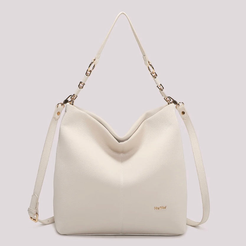 Mimì-Muà BORSA A SPALLA CON CATENA SUL MANICO