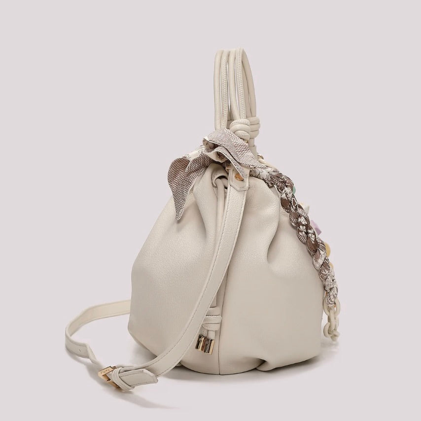 Mimì-Muà BORSA A MANO CON FOULARD