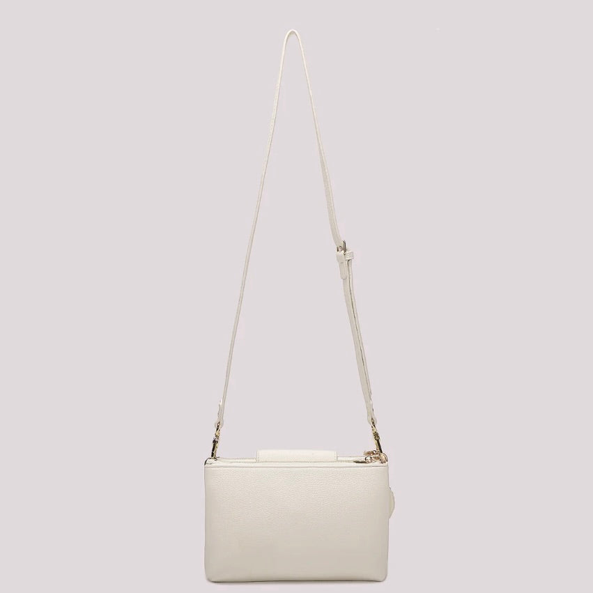 Mimì-Muà BORSA A TRACOLLA CON CHARM A FIORE