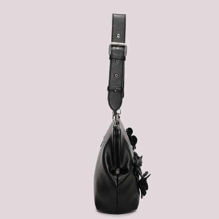 Mimì-Muà BORSA A BAULETTO CON FIORI