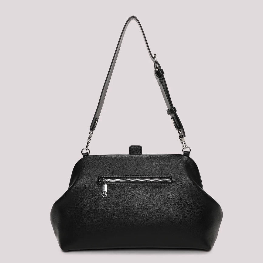 Mimì-Muà BORSA A BAULETTO CON FIORI