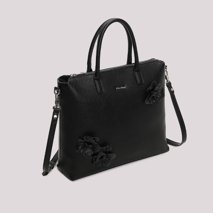Mimì-Muà BORSA A SPALLA CON FIORI