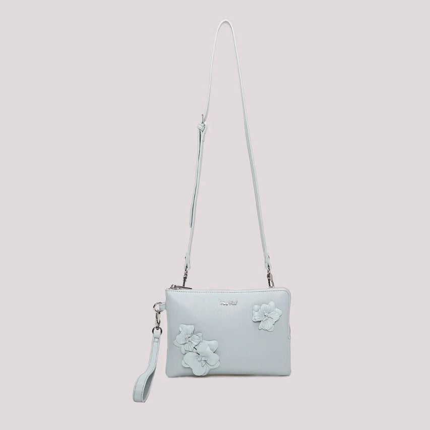Mimì-Muà BORSA A BUSTA CON FIORI