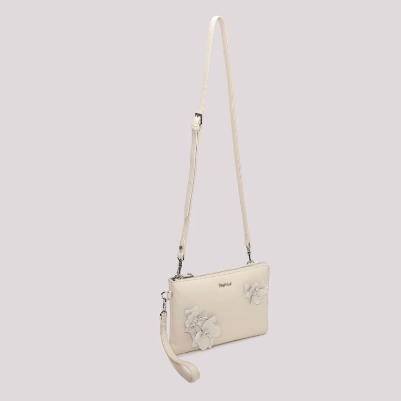 Mimì-Muà BORSA A BUSTA CON FIORI
