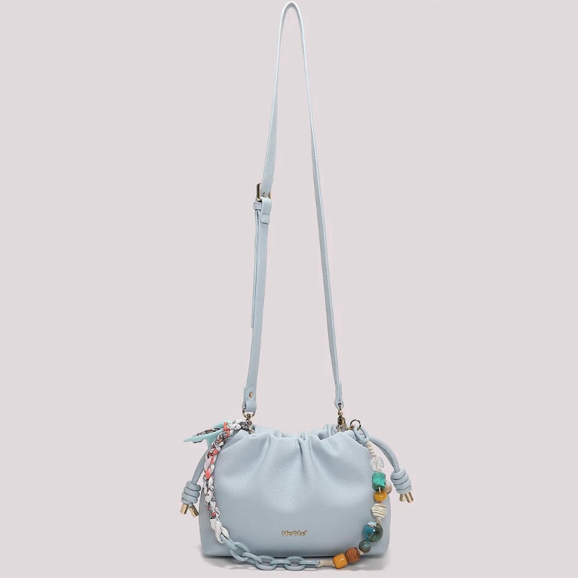 Mimì-Muà BORSA A TRACOLLA CON FOULARD