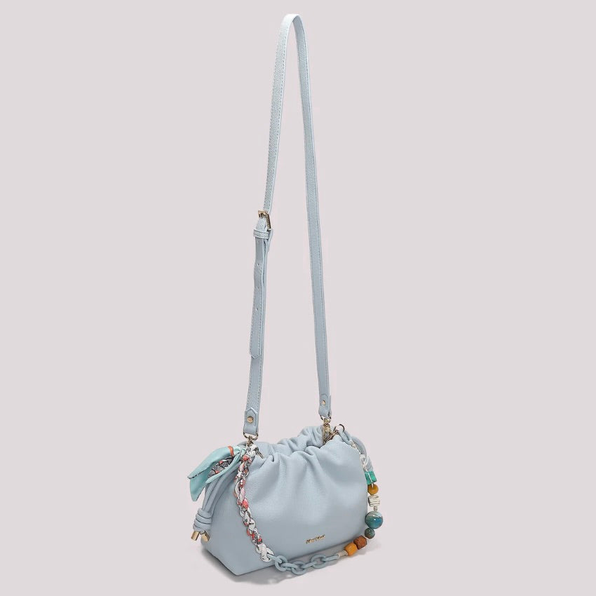 Mimì-Muà BORSA A TRACOLLA CON FOULARD