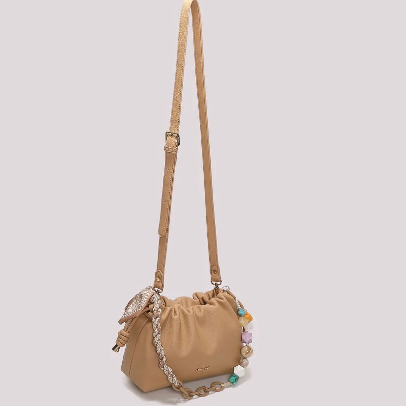 Mimì-Muà BORSA A TRACOLLA CON FOULARD