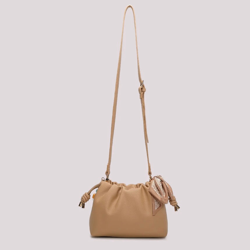 Mimì-Muà BORSA A TRACOLLA CON FOULARD