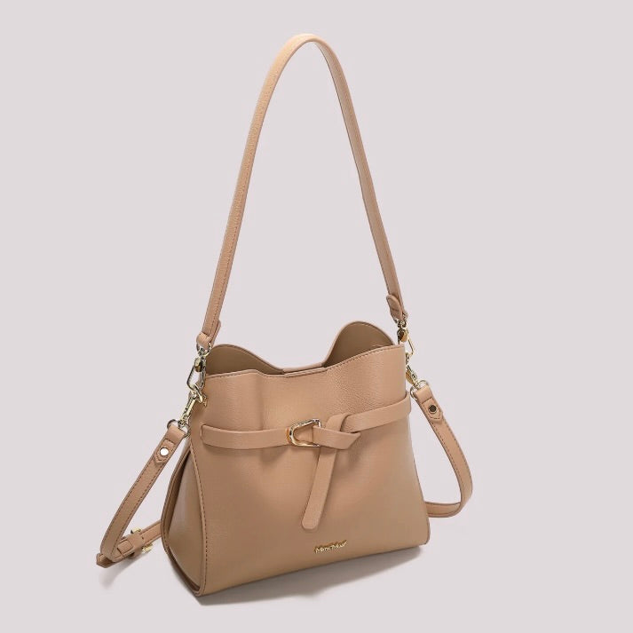 Mimì-Muà BORSA A TRACOLLA CON CINTURINO ORIZZONTALE