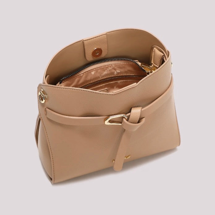 Mimì-Muà BORSA A TRACOLLA CON CINTURINO ORIZZONTALE