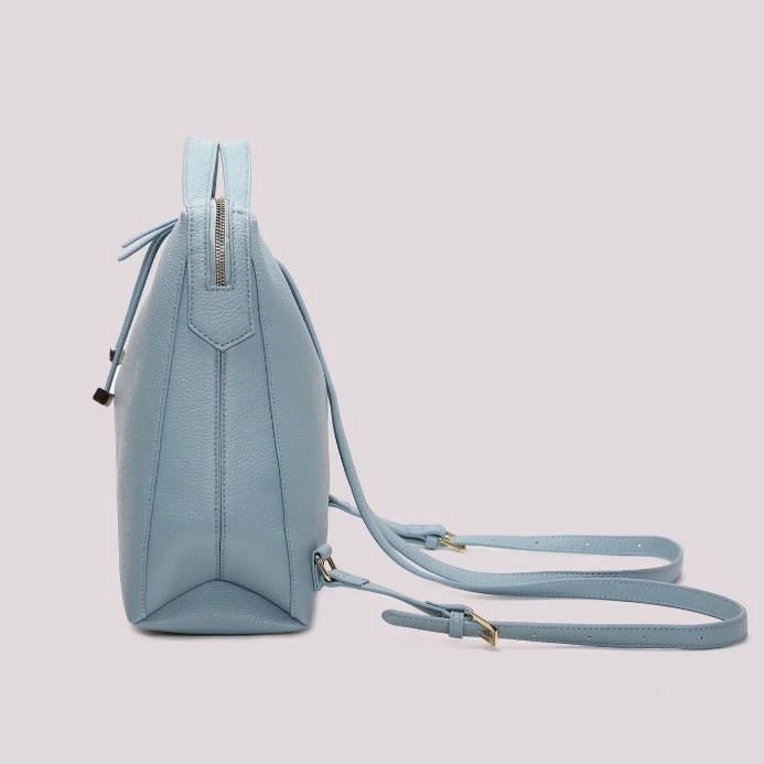Mimì-Muà ZAINO CON TIRA ZIP CON DETTAGLIO QUADRATO