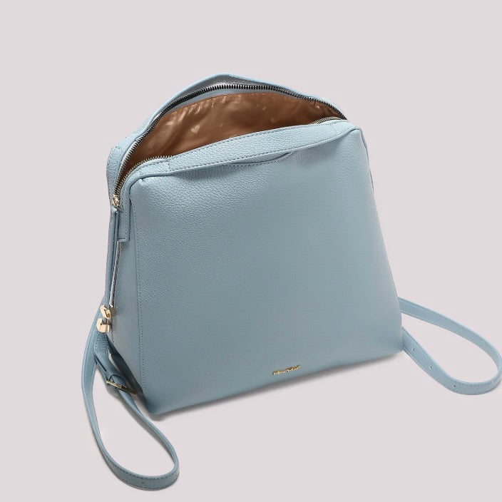 Mimì-Muà ZAINO CON TIRA ZIP CON DETTAGLIO QUADRATO