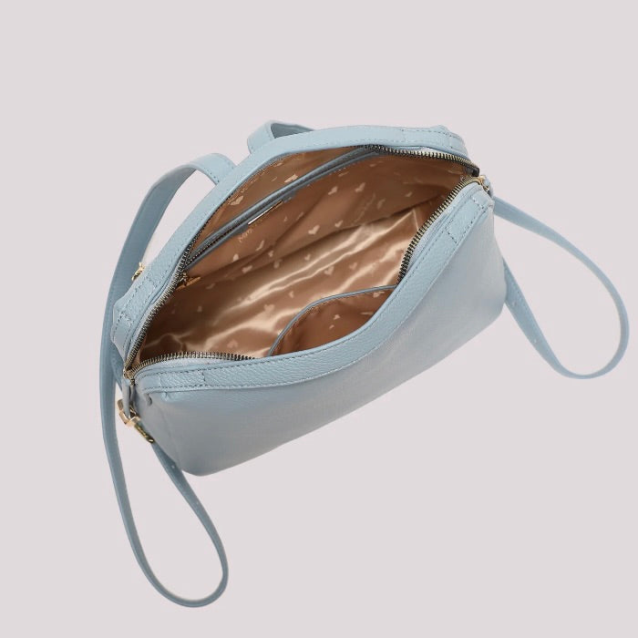 Mimì-Muà ZAINO CON TIRA ZIP CON DETTAGLIO QUADRATO