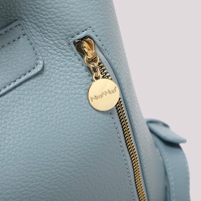 Mimì-Muà ZAINO CON TIRA ZIP CON DETTAGLIO QUADRATO
