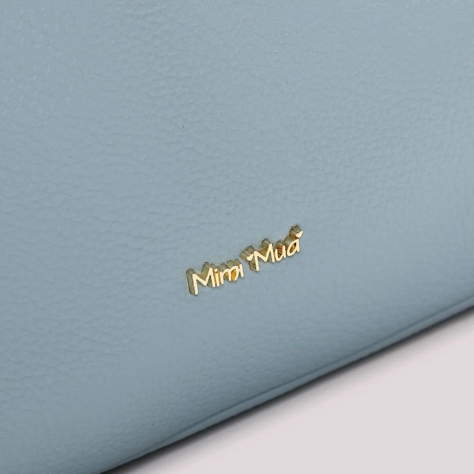 Mimì-Muà ZAINO CON TIRA ZIP CON DETTAGLIO QUADRATO