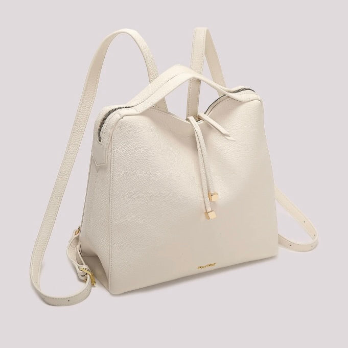 Mimì-Muà ZAINO CON TIRA ZIP CON DETTAGLIO QUADRATO