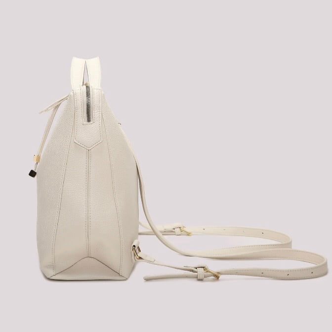 Mimì-Muà ZAINO CON TIRA ZIP CON DETTAGLIO QUADRATO
