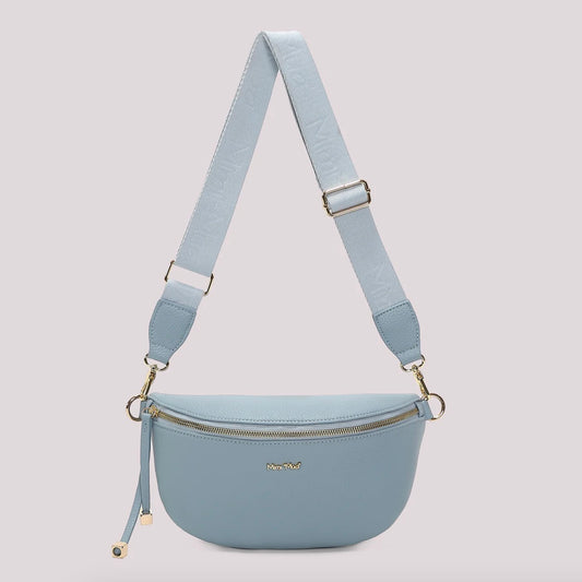 Mimì-Muà MARSUPIO CON TIRA ZIP CON DETTAGLIO QUADRATO