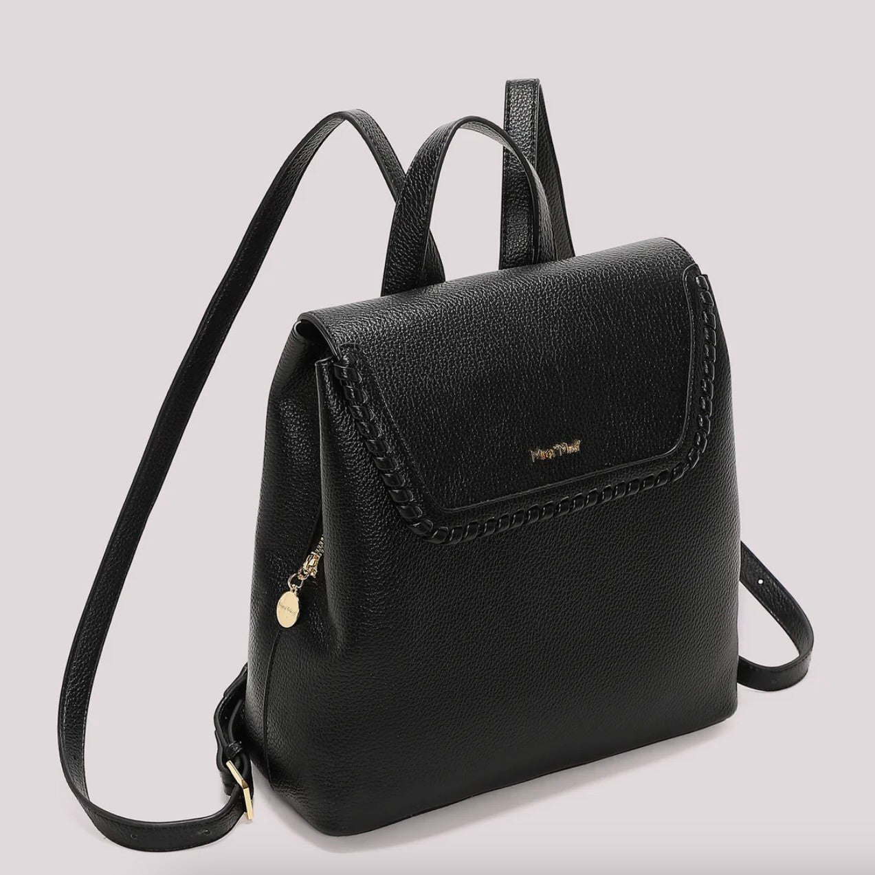 Mimì-Muà ZAINO CON BORDO INTRECCIATO