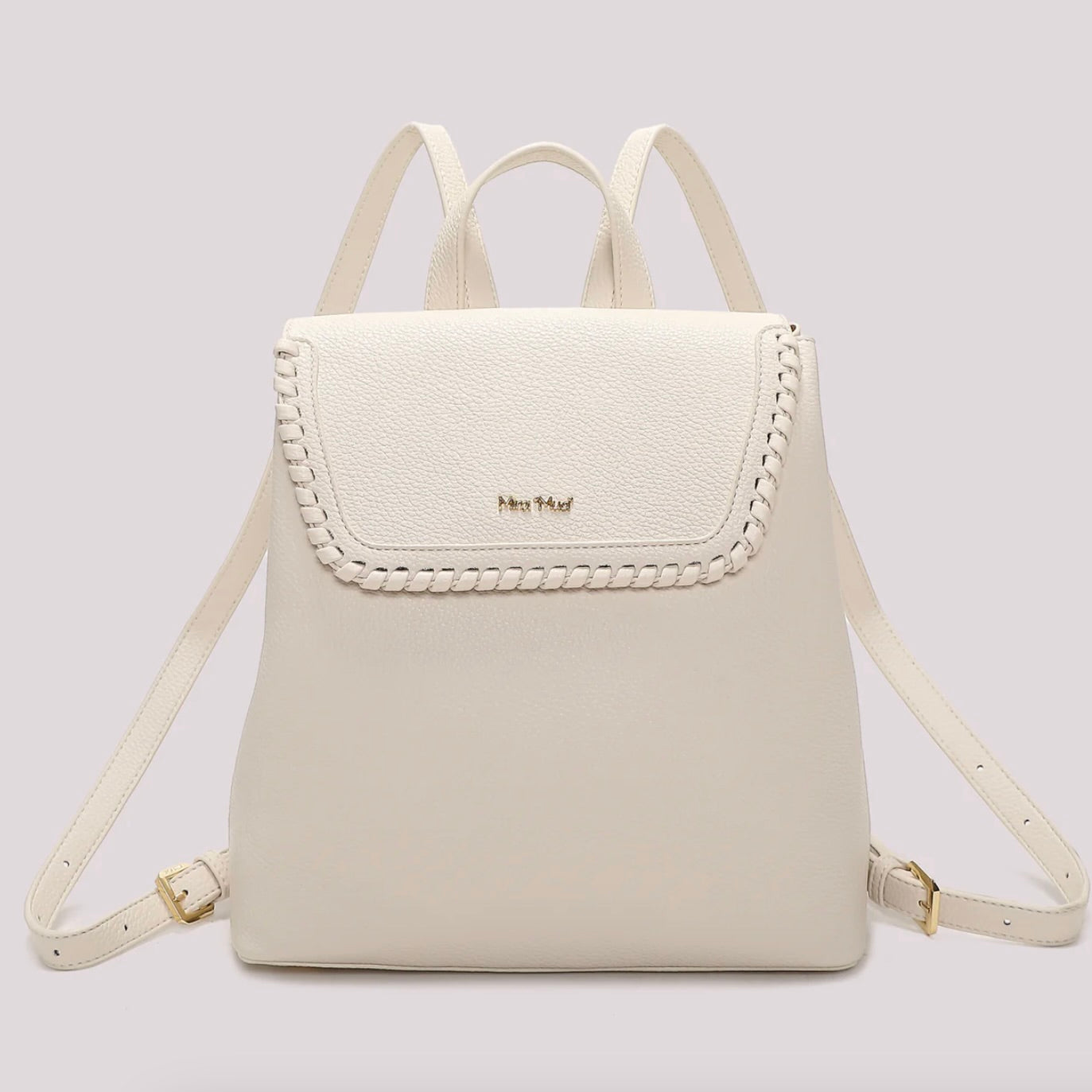Mimì-Muà ZAINO CON BORDO INTRECCIATO