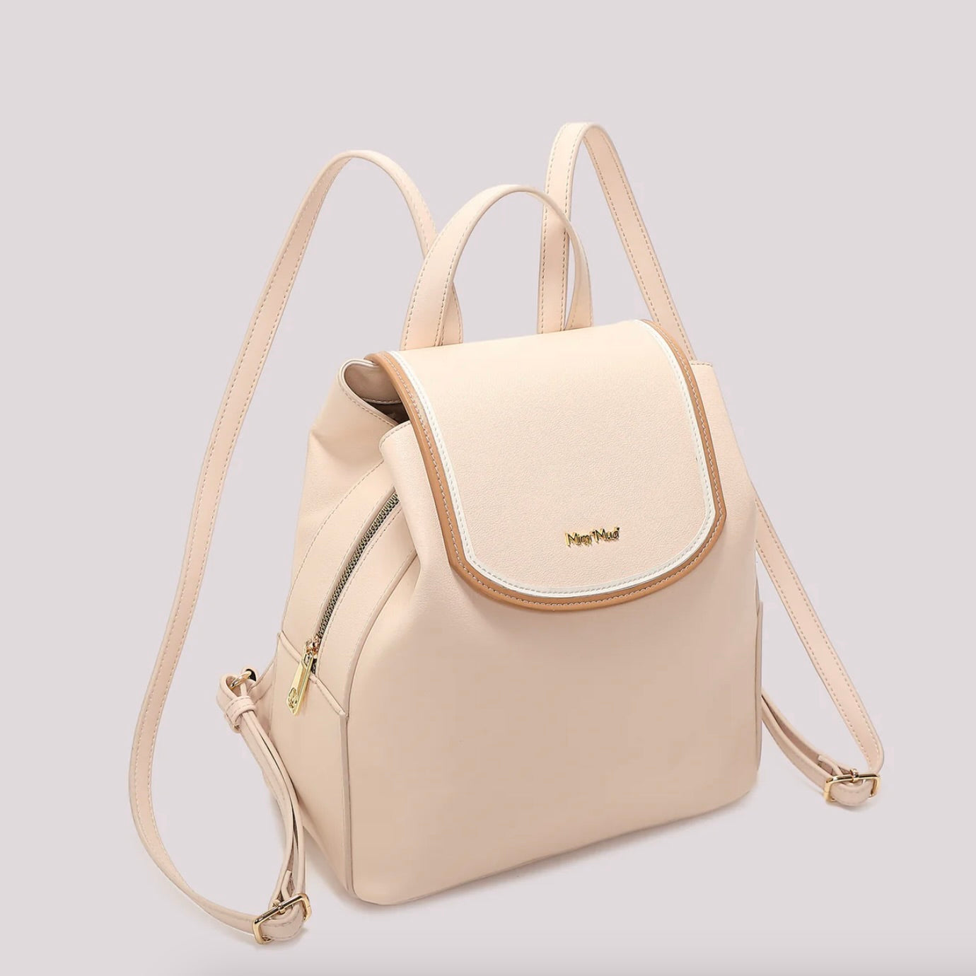 Mimì-Muà ZAINO CON BORDO COLORATO