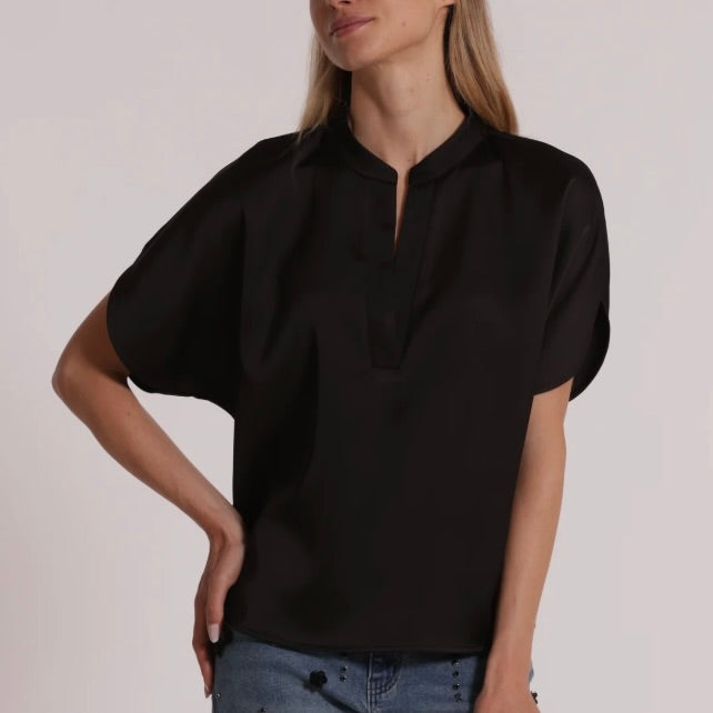 Mimì-Muà BLUSA MEZZE MANICHE A TULIPANO