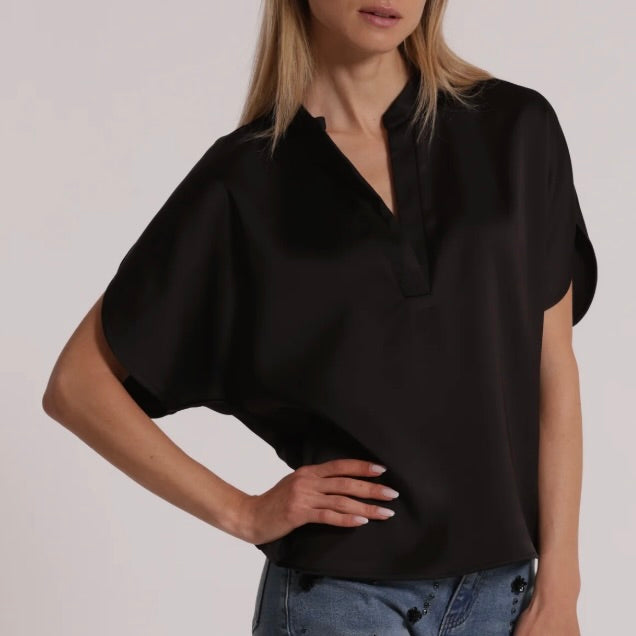 Mimì-Muà BLUSA MEZZE MANICHE A TULIPANO