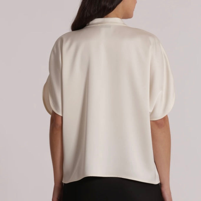 Mimì-Muà BLUSA MEZZE MANICHE A TULIPANO