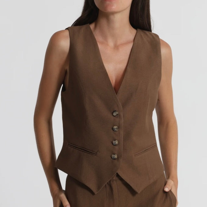 Mimì-Muà GILET BASIC VISCOSA NYLON