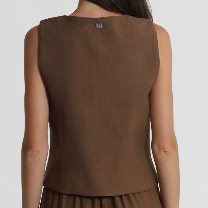 Mimì-Muà GILET BASIC VISCOSA NYLON