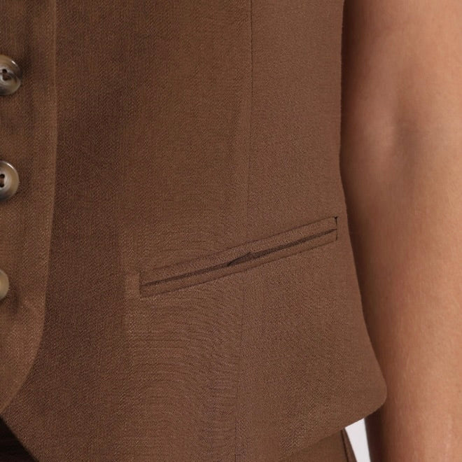 Mimì-Muà GILET BASIC VISCOSA NYLON