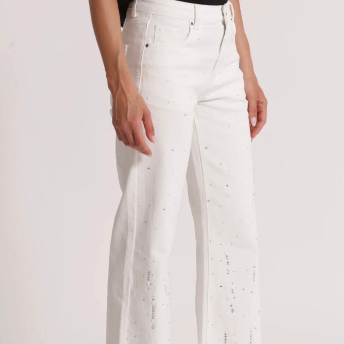 Mimì-Muà JEANS PIOGGIA DI STRASS