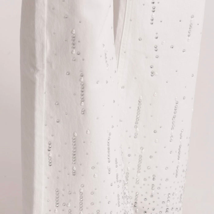 Mimì-Muà JEANS PIOGGIA DI STRASS