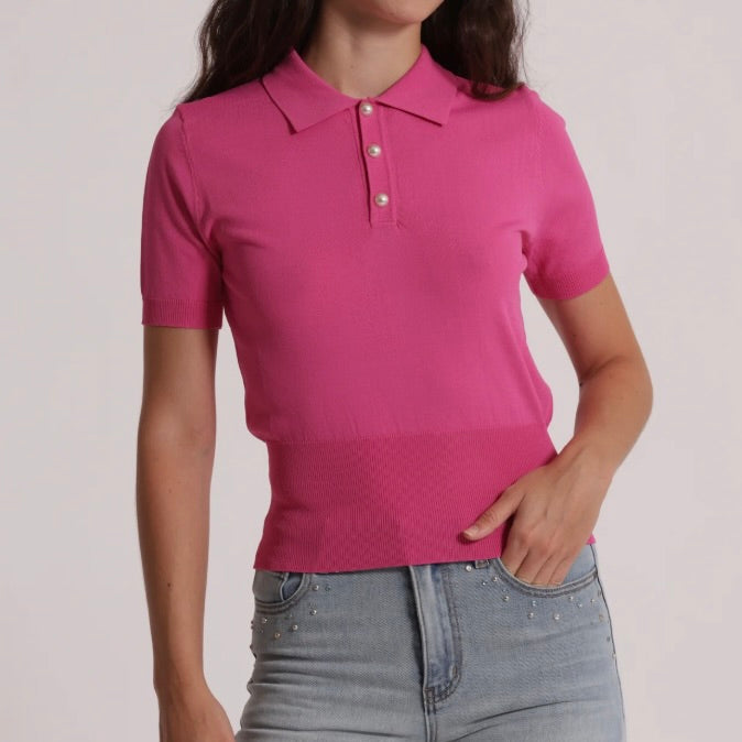 Mimì-Muà POLO IN MAGLIA MANICHE CORTE