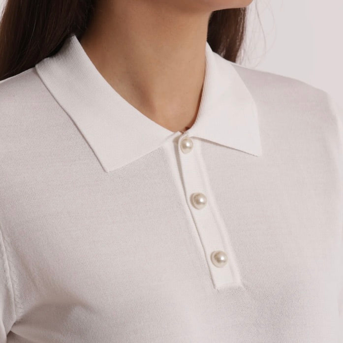 Mimì-Muà POLO IN MAGLIA MANICHE CORTE