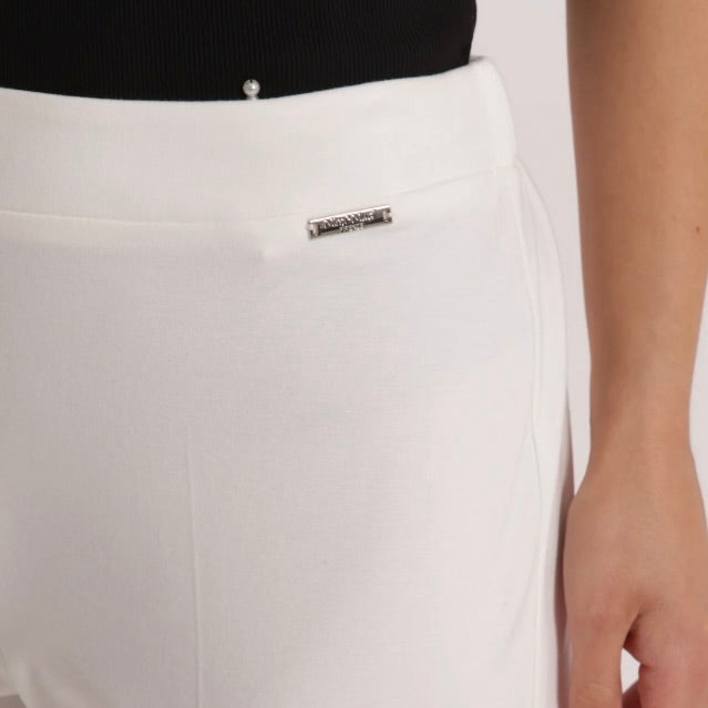 Mimì-Muà PANTALONE BASIC IN PUNTO MILANO CON ELASTICO