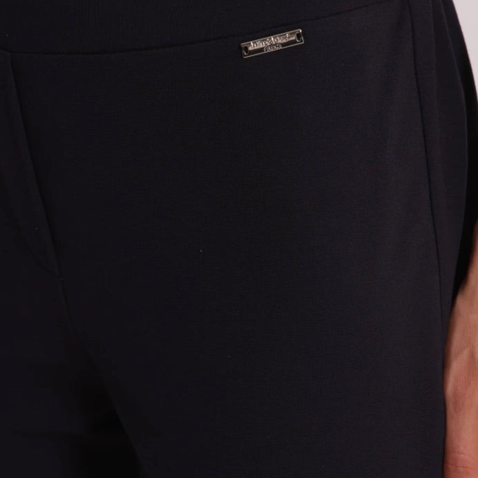 Mimì-Muà PANTALONE BASIC IN PUNTO MILANO CON ELASTICO