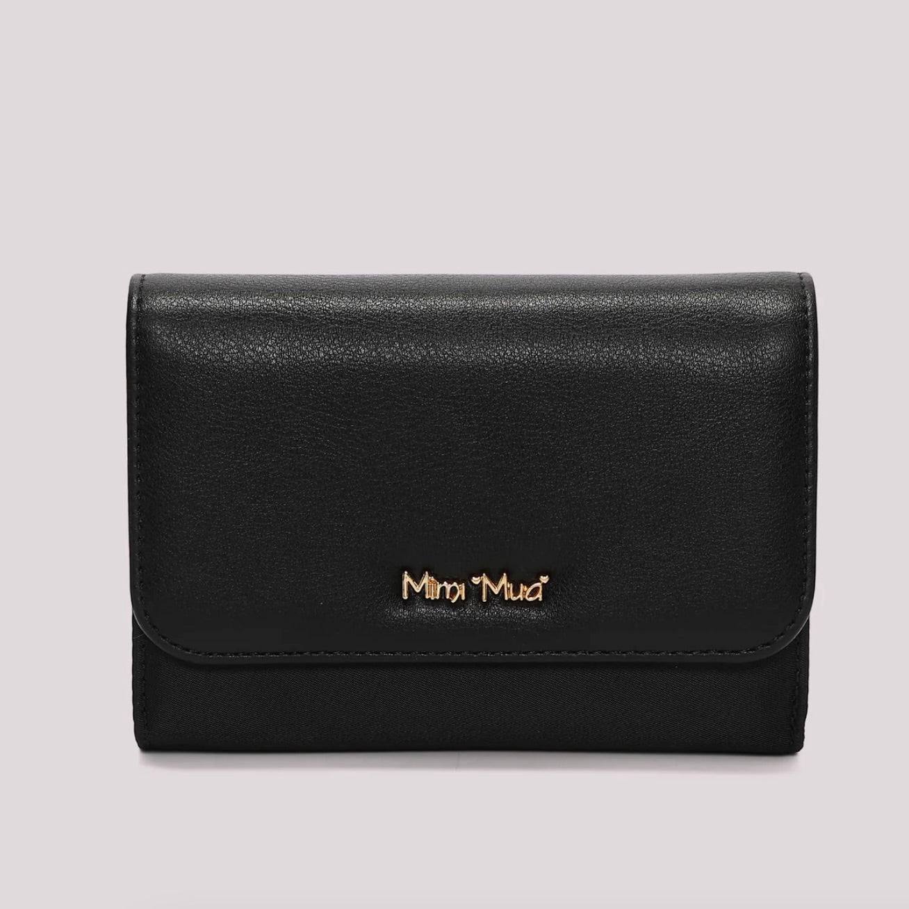 Mimì-Muà PORTAFOGLIO GRANDE IN NYLON CON PATTA