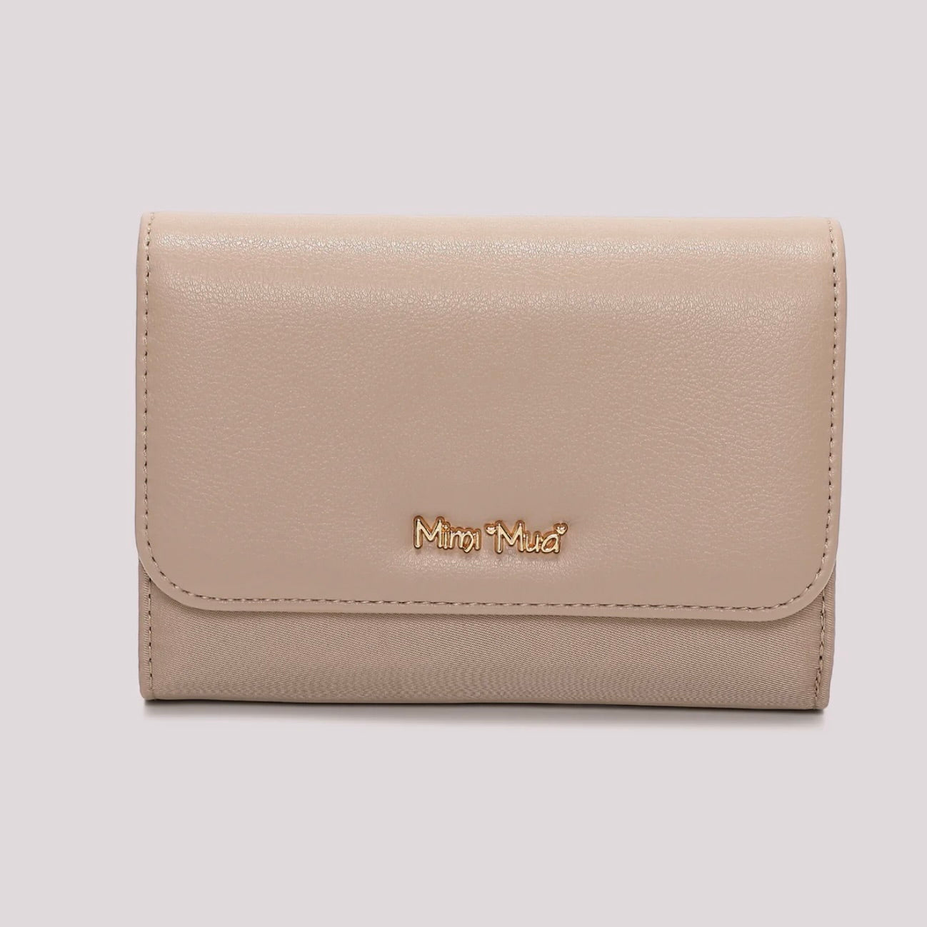 Mimì-Muà PORTAFOGLIO GRANDE IN NYLON CON PATTA