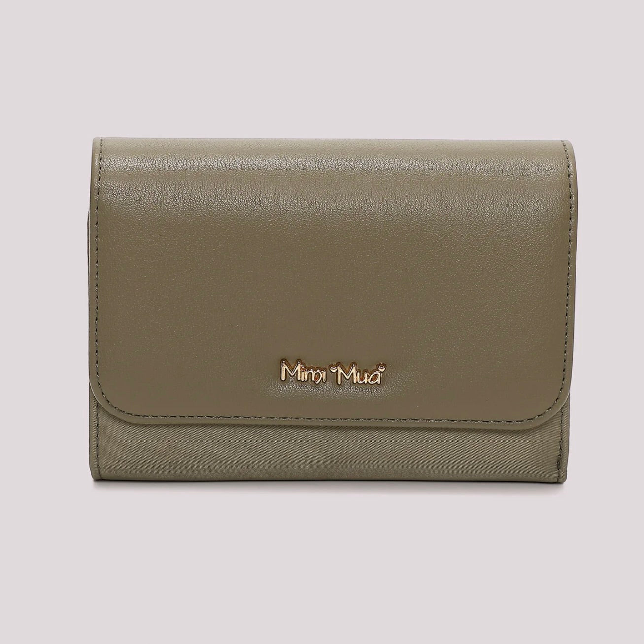 Mimì-Muà PORTAFOGLIO GRANDE IN NYLON CON PATTA
