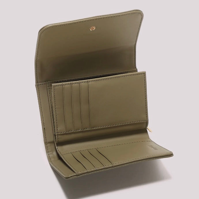 Mimì-Muà PORTAFOGLIO GRANDE IN NYLON CON PATTA