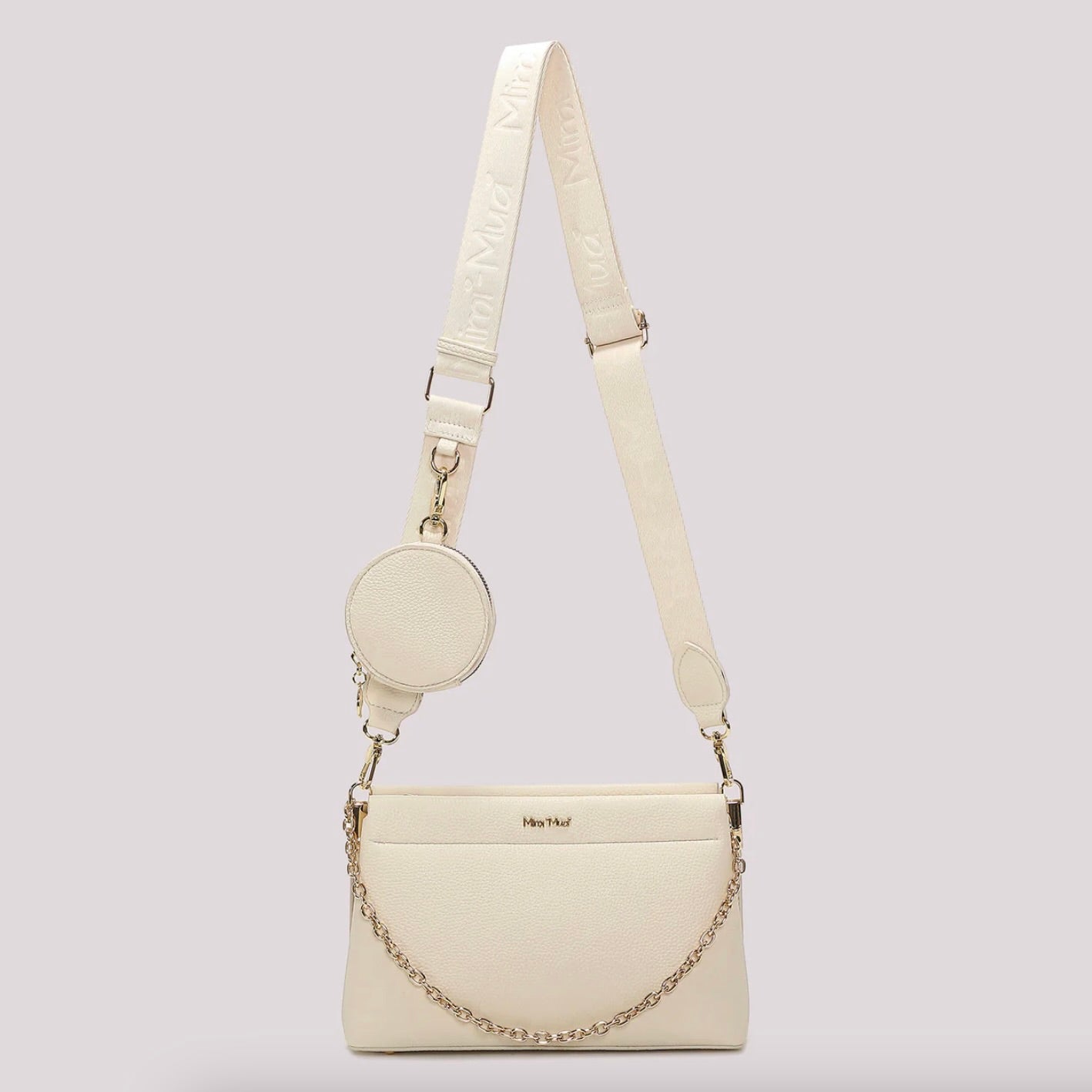 Mimì-Muà BORSA A TRACOLLA CON DETTAGLIO APPESO