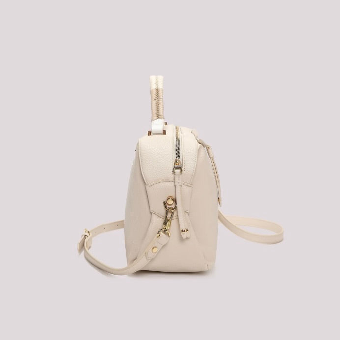 Mimì-Muà BORSA A BAULETTO CON MANICO INTRECCIATO
