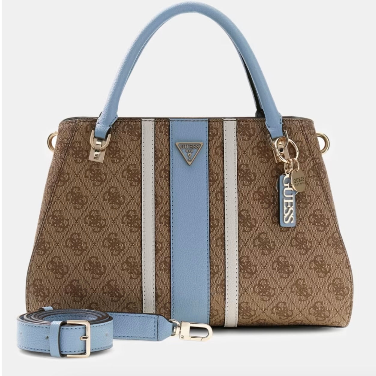 GUESS NOELLE II LUXURY SATCHEL LOGATA