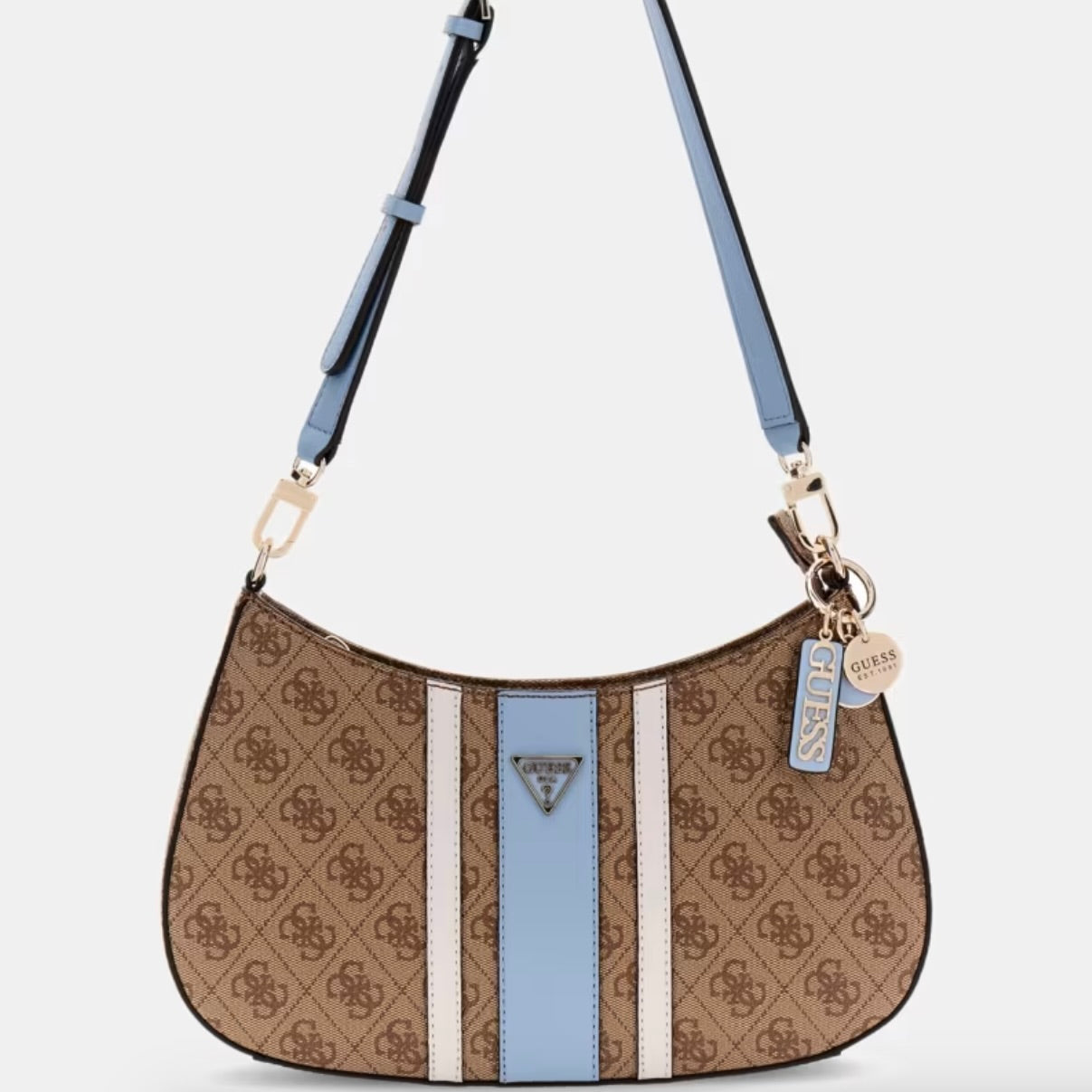 GUESS NOELLE II TOP ZIP SHOULDER BAG LOGATA