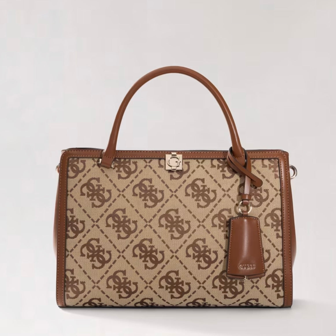 GUESS AUDREY LOGO GIRLFRIEND SATCHEL