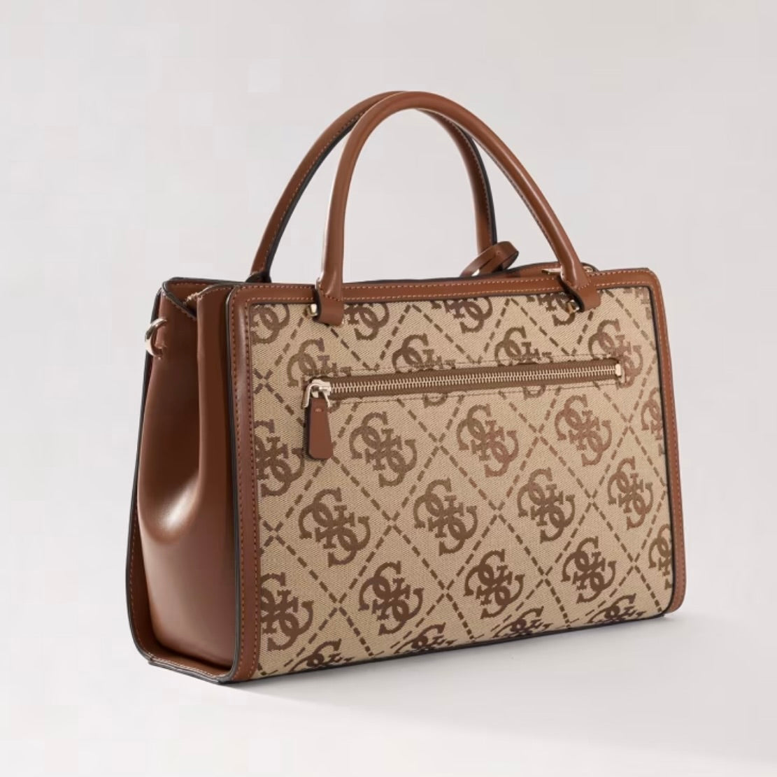 GUESS AUDREY LOGO GIRLFRIEND SATCHEL